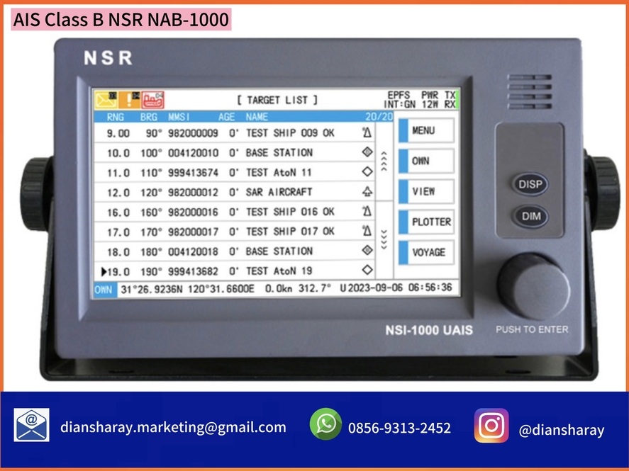 AIS Class B NSR NAB-1000